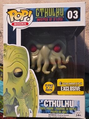 Funko Cthulhu Pop! Vinyl Figure - Green with Red Eyes# 03